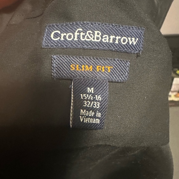 3 adult Men medium dress shirts from Arrow and Croft and borrow. - Picture 3 of 5